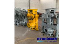 Hydroman - submersible dredge pump for sand use for excavator for sand mining