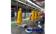 Hydroman® - Submersible slurry pumps pumping for quarry water in drainage systems open pit mine