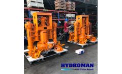 Hydroman® - Excavator Dredge Pump Attachment