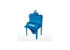 Dust-Free Bag Dump Station with Self-Cleaning Filter for Material Handling Systems