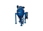 Cyclonaire - Model DPG-B Series - High-Capacity Dense Phase Conveyor for Fluidizable Materials by Cyclonaire