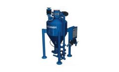 Cyclonaire - Model DPG-B Series - High-Capacity Dense Phase Conveyor for Fluidizable Materials by Cyclonaire