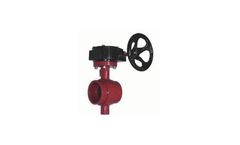 Pasco - Model Series 81-G - Ductile Iron Groove End Butterfly Valve
