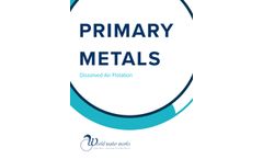World-Water - Primary Metals Dissolved Air Flotation Systems (DAF) - Brochure