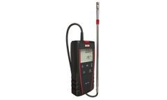 Sauermann Kimo - Model VT110 - VT115 - Portable air velocity, flow and temperature meter with hot wire probe