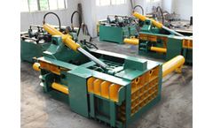 Y81T-160B Light Steel Metal Baler with Air Cooling System//JinXin Baler In South Africa - Video