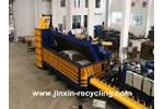Jiinxin Scrap Baler Shear - Video