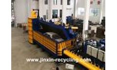 Jiinxin Scrap Baler Shear - Video