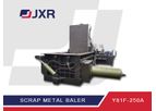 JinXin - Model Y81F-250 - 250 Tons Scrap Metal Baler Machine