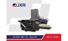 JinXin - Model Y81F-250 - 250 Tons Scrap Metal Baler Machine