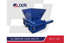 JinXin - Model Y81T-125 - Aluminum Cans Baling Machine