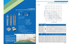 Jilu - Model SSH-S Series - Solar Helical Rotor Pump - Brochure