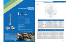 Jilu - Model 4SPC Series - Solar Centrifugal/Impeller Pump - Brochure