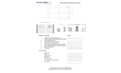 Great Lakes - Endless Belts Filter for Coolant and Parts Washers Brochure