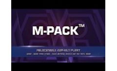 Astec, Inc.`s M-Pack Relocatable Asphalt Plant Video