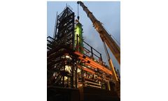 Nexson - Model Type 2 - 2 Phases Spiral Column Plate Heat Exchanger