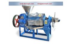 Normal installation method and operation specification of screw oil press