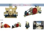 ABC Machinery - Model GC-MBP-2000 Sawdust Briquette Press - GC-MBP-2000 Sawdust Briquette Press