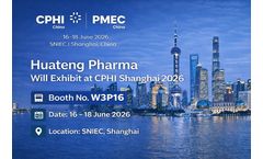 Huateng Pharma to Feature GMP-Grade PEG Derivatives and Custom Synthesis at CPHI China 2026