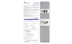 Develogic - Model UW.VCAM - Underwater Video Camera Brochure