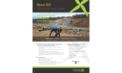 Nexus - Model 800 - LiDAR / Photogrammetry Unmanned Aerial System Brochure