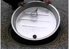 Rainstopper - Model SS - Stainless Steel Manhole Insert with Tetherlok