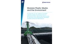 Modular Plastic Media and the Environment