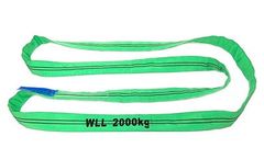 OEM/ODM - Green Single Ply Cover Polyester Round Sling