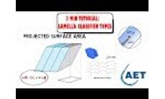 Lamella clarifiers - Increase settling performance - Video