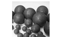 HUAMIN - Model HM4 - SAG MILL Forged Steel Grinding Balls 120mm