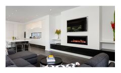 Heatmaster - Seamless Landscape Glass Gas Fireplaces