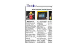 Model MSP250 - Manual Portable Peristaltic Fluid Samplers Brochure