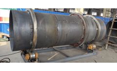 Qingdao PALET - Model PLT-2.4 - Rotary drum dryer