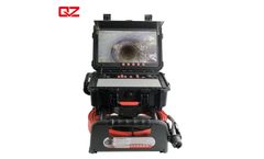 QYTeco - Model QY6688 - HD 1080P 21mm sewer drain pipe inspection camera with 512Hz sonde , self-leveling, 13.3inch screen