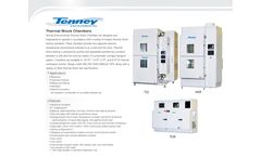 Tenney - Thermal Shock Junior Test Chamber - Brochure