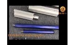 High Pressure blower Air Knife - Video