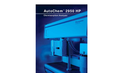 AutoChem - Model 2950 HP - Chemisorption Analyzer Datasheet