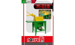 Rosselli - Model M-350, M-360, M-365 - Circular Saw Electric Motor with Sliding Table Brochure