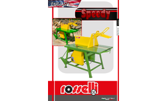 Speedy - Circular Saw Cardan Shaft Sliding Table Brochure