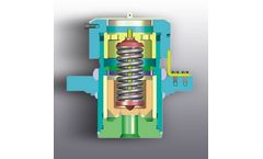 SVF - Model SFNA-42B25C1 - Built-in Type Safety Valve for Tank Car