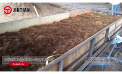 Sri Lanka Coconut Coir Dryer/Coconut Chaff Drying Machine Video