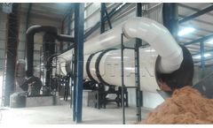 Jiutian - Model JTXG - Coconut Fiber Dryer Machine
