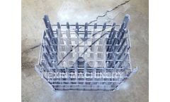 Heat Resistant Furnace Jigs Charging Carrier Casting