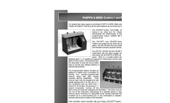 Phipps & Bird - Model PB-980 Series - Portable Jar Testers - Brochure