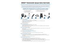 EMist - Model EM360 - Cordless Backpack Electrostatic Disinfectant Sprayer Manual