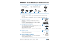EMist - Model EM360 - Cordless Backpack Electrostatic Disinfectant Sprayer Brochure