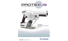 Protexus - Model PX300ES - Cordless Electrostatic Sprayers Brochure