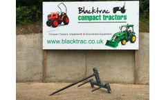New Bale Spike for Compact Tractor