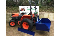 New 4ft Tipping Transport Box For Compact Tractor