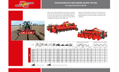 Massano - Model Type RSE - Stone Buriers with Bed Former Shaper Brochure
